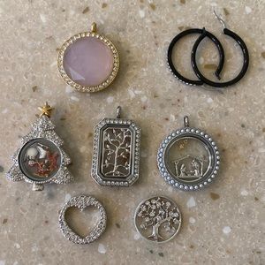 Origami Owl jewelry, various